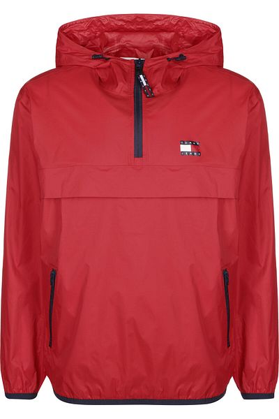 Tommy Hilfiger Herren Tommy Jeans Pckable Tech Chicago Popover Windbreaker