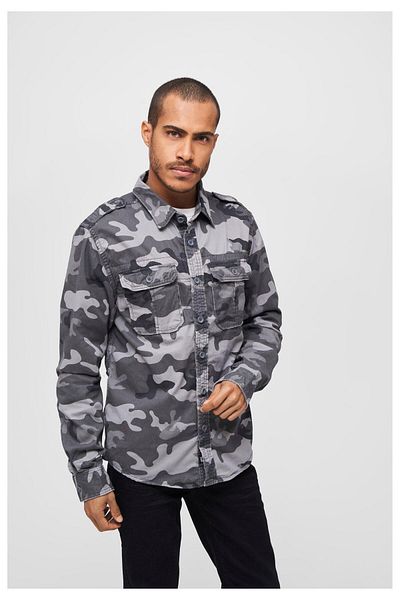 Brandit Herren Vintage Shirt