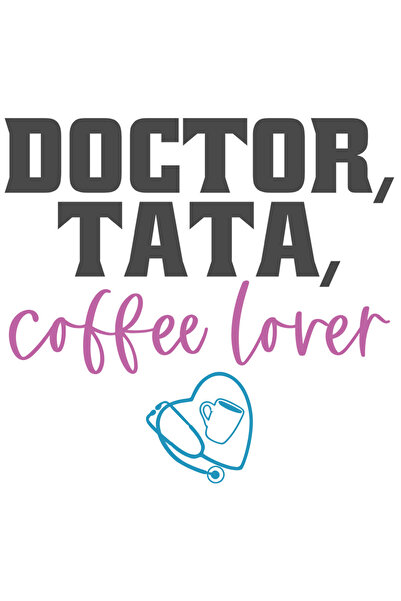 StoryGift Romania Sticker Eticheta 40CM Cu Text Doctor, Tata, Coffee Lover, I...