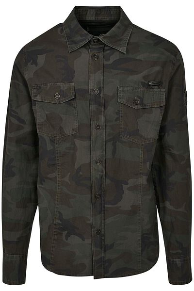 Brandit Herren Slim Worker Shirt