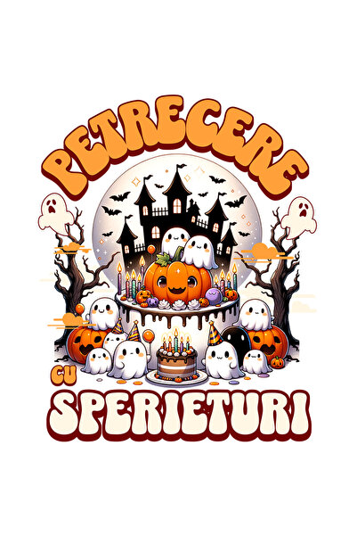 StoryGift Romania Sticker Autocolant 70CM Adeziv petrecere cu sperieturi H4AL...