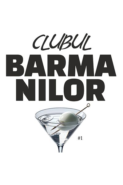 StoryGift Romania Bartenders Club Cocktail Gin Tonic Sticker with White Borders, PVC Vinyl 90 cm