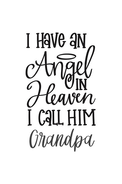 StoryGift Romania Sticker Cu Text In Engleza I Have An Angel In Heavel I Call...