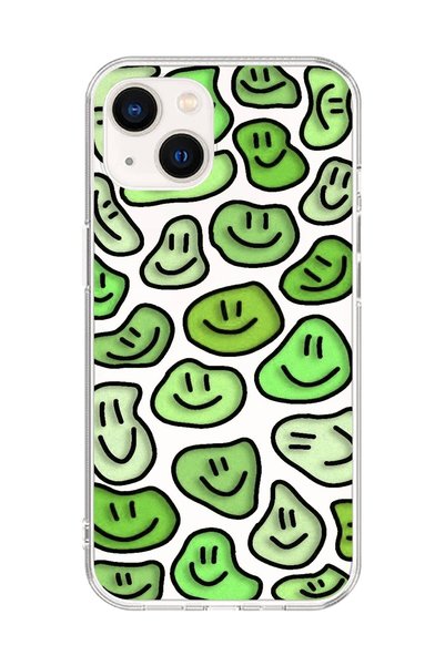 Dali Design حافظة شفافة متوافقة مع هاتف iPhone 15 وورق حائط شفاف 9 تصميمات