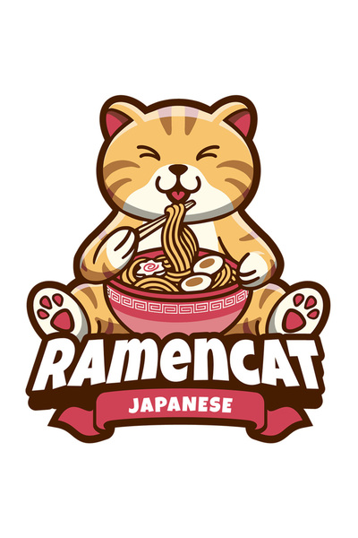 StoryGift Romania Sticker Adeziv 90CM Cu Mesaj In Engleza Ramencat Japanese, ...