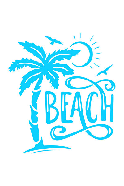 StoryGift Romania Sticker Eticheta 40CM Exterior cu palmier pentru cei care p...