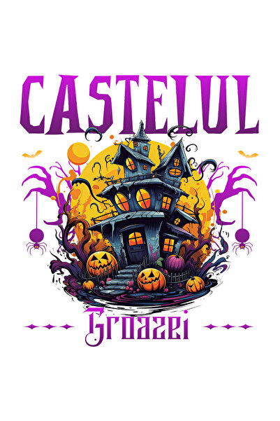 StoryGift Romania Sticker Adeziv 90CM Adeziv Castelul groazei H4ALLowen film ...