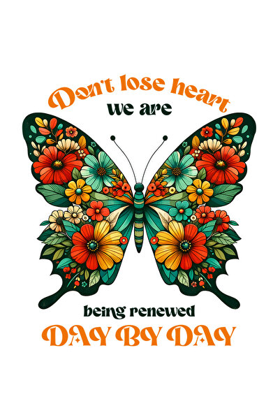 StoryGift Romania Sticker Eticheta 40CM cu mesajul "Don't lose heart, we are ...