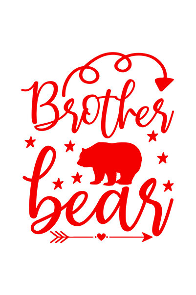 StoryGift Romania Sticker Autocolant 70CM Exterior cu un urs, stelute si mesa...