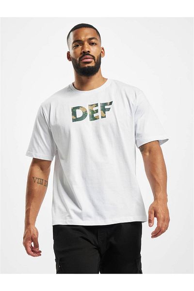 DEF Damen Signed T-shirt White