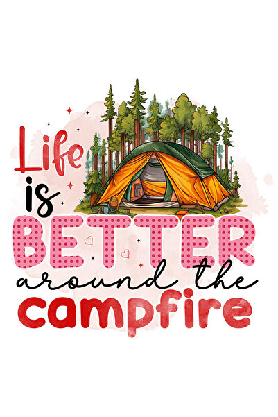 StoryGift Romania Sticker Eticheta 40CM cu mesajul "Life is better around the...