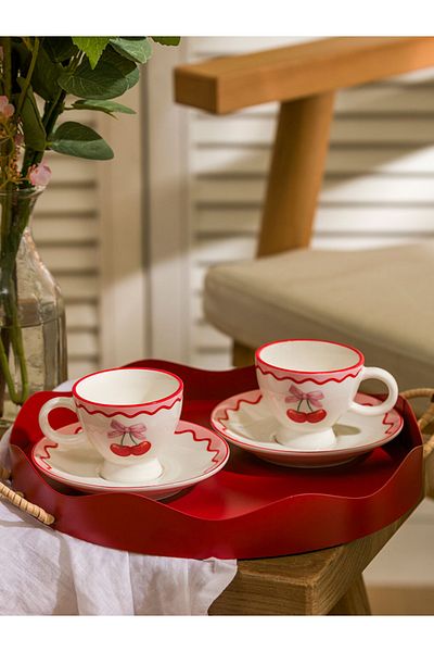 LC Waikiki Coffee Cup Set 4 Pieces 90 ml
