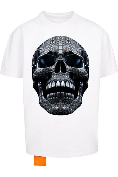 Forgotten Faces Herren Diamond Skull Oversize Tee