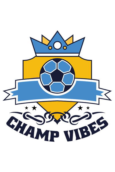 StoryGift Romania Sticker Adeziv 90CM Cu Mesaj In Engleza Champ Vibes, Footba...