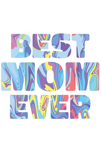 StoryGift Romania Sticker Adeziv 90CM Pentru Cea Mai Tare Mama, Best MOM Ever...