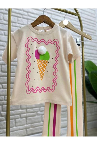 Alvadonna Leggings Girl Child Bottom Top Set