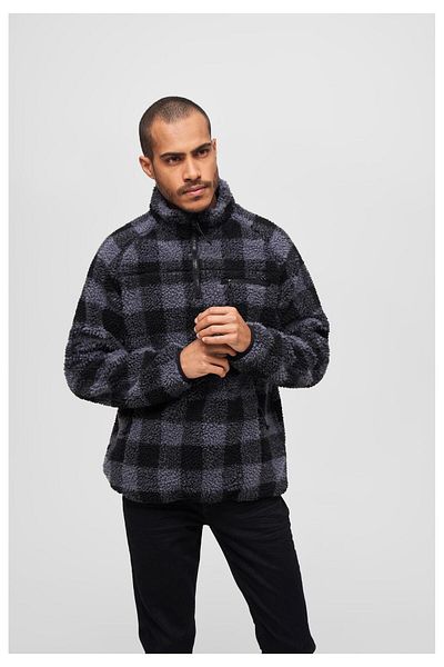 Brandit Herren Teddyfleece Troyer