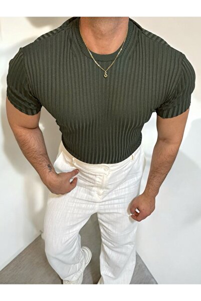 Butik Ross Italian Definite Ribbed T-Shirt
