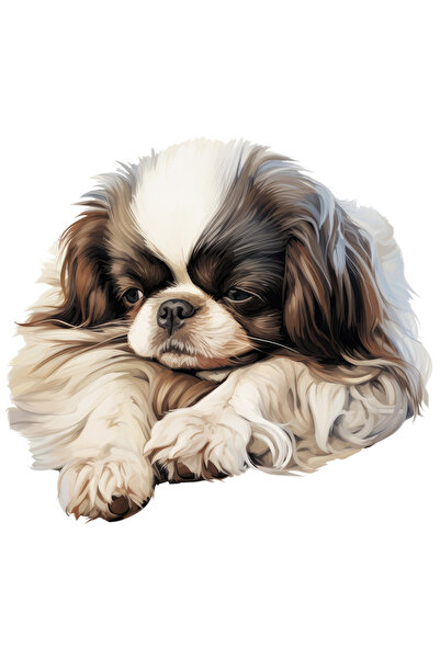 StoryGift Romania Sticker Eticheta 40CM cu un catelus care e pe cale sa adoar...