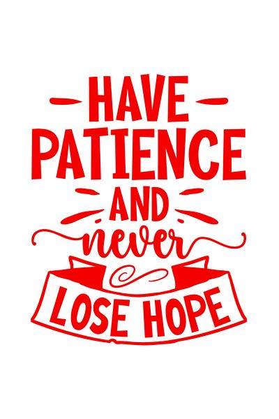 StoryGift Romania Sticker Autocolant 70CM Exterior cu mesajul motivational "Ai rabdare si nu iti pierde niciodat