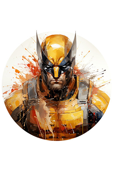 StoryGift Romania Sticker Eticheta 50CM Cu X-Men, Wolverine, Mutant, Costum, ...