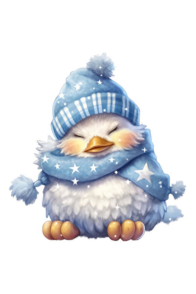 StoryGift Romania Sticker Cu O Ratusca, Ilustratie, Doarme, Somn, Lumea Visel...