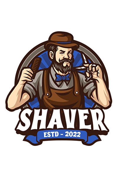 StoryGift Romania Sticker Eticheta 40CM Cu Mesaj In Engleza Shaver, Barbier, ...