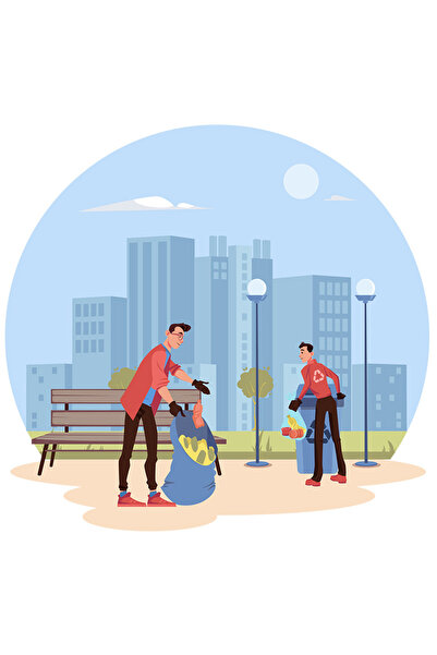 StoryGift Romania Sticker Autocolant 70CM Cu Curatenie, Oras, Reciclare, Frun...