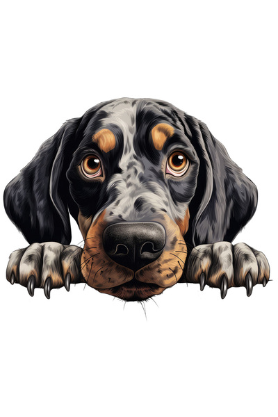 StoryGift Romania Sticker Cu Un Catel Dezamagit Care Nu Prea A Fost Ingrijit,...