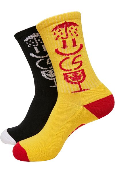 Cayler & Sons Unisex Iconic Icons Socken 2er-Pack