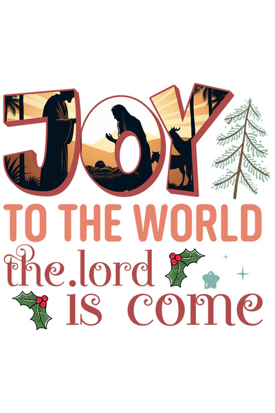 StoryGift Romania Sticker Autocolant 70CM cu scena Nasterii Domnului cu mesaj...