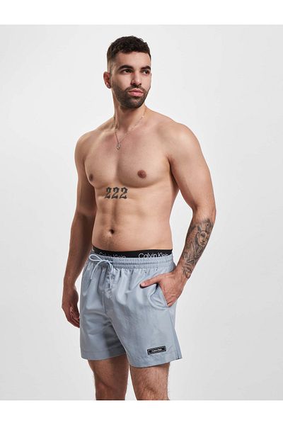 Calvin Klein Herren Underwear Medium Double Wb Badeshorts
