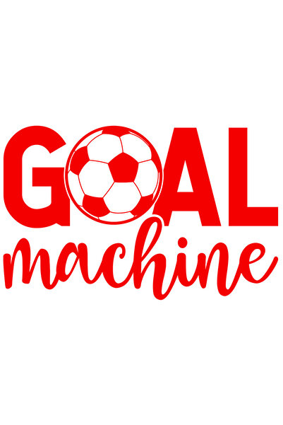 StoryGift Romania Sticker Autocolant 30CM Exterior pentru un marcator de goluri cu mesajul "Goal machine" - vict