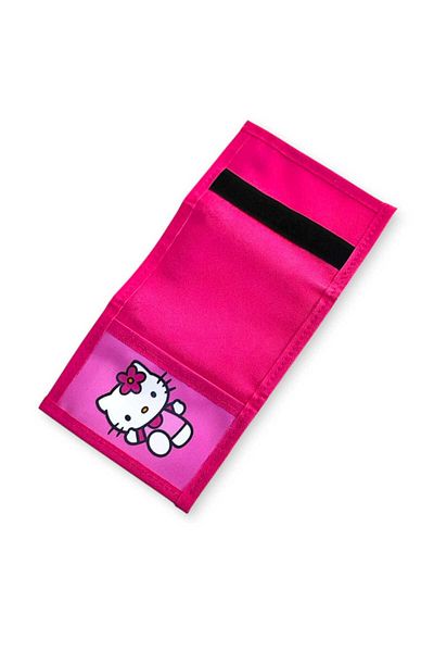 Bebek Özel Velcro Girls Wallet Zipper Wallet Colorful Hello Kitty 2 Printed Wallet