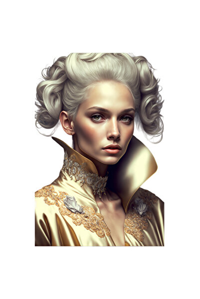 StoryGift Romania Sticker Adeziv 90CM cu Femeie, Model, Fashion, High Fantasy...