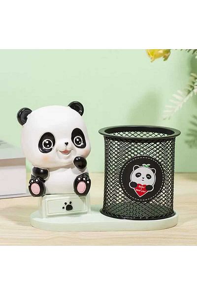 ALPJOY Panda Tabletop Trinket Pen Holder