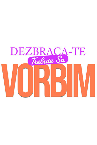 StoryGift Romania Sticker Adeziv 90CM cu Mesaj In Limba Romana Colorat Text D...