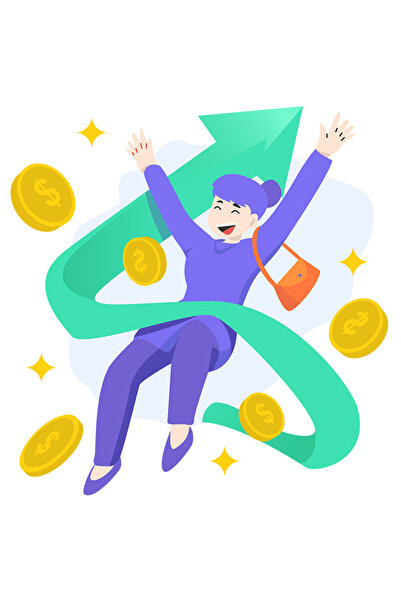 StoryGift Romania Sticker Eticheta 40CM Cu Sageata, Bani, Poseta, Stele, cu M...