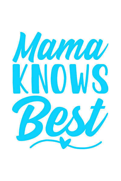 StoryGift Romania Sticker Exterior pentru mamele iubite care stiu cel mai bine , Vinyl Albastru, 30 cm