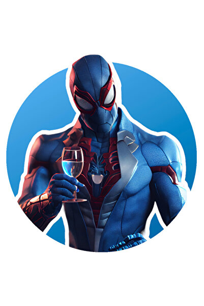 StoryGift Romania Sticker Adeziv 90CM Cu Spiderman, Marvel, Supereroi, Filme, Sci-Fi, Benzi Desenate, cu Margin