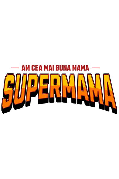 StoryGift Romania Sticker Eticheta 50CM cu Design Stil Super Erou Text Am Cea Mai Buna Mama Familie Copii Dragos