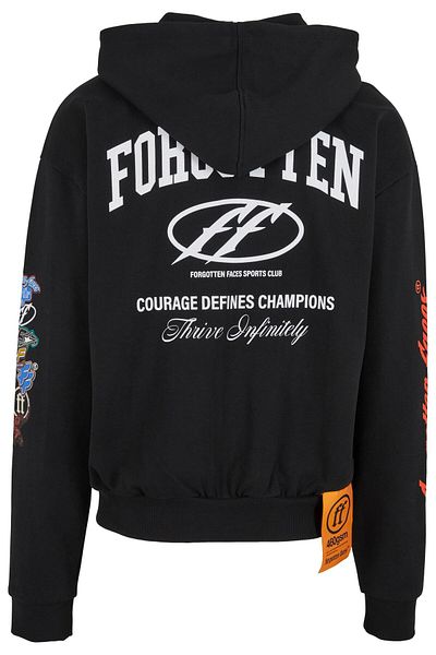 Forgotten Faces Courage Defines Oversize Zip Hoody