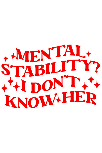 StoryGift Romania Sticker Eticheta 40CM Exterior cu textul "Stabilitate menta...