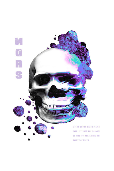 StoryGift Romania Sticker Autocolant 70CM Cu Craniu De Mort Cu Rocii Intrerup...