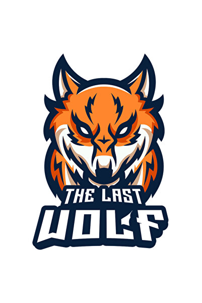 StoryGift Romania Sticker Adeziv 90CM Cu Mesaj In Engleza The Last Wolf, Ulti...