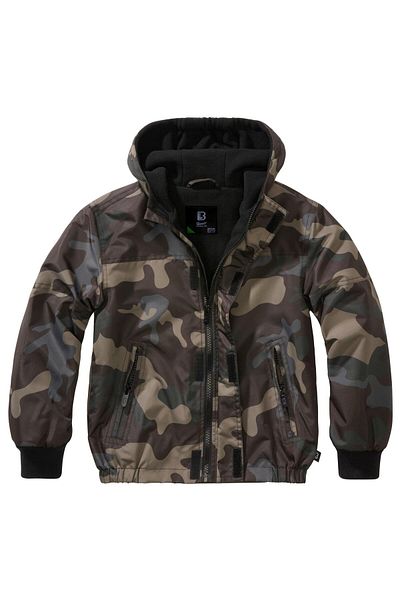 Brandit Unisex Kids Windbreaker Frontzip