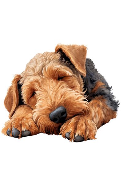 StoryGift Romania 90CM Adhesive Sticker with a sleeping puppy, fatigue, exhaustion, no mood, for dog lovers