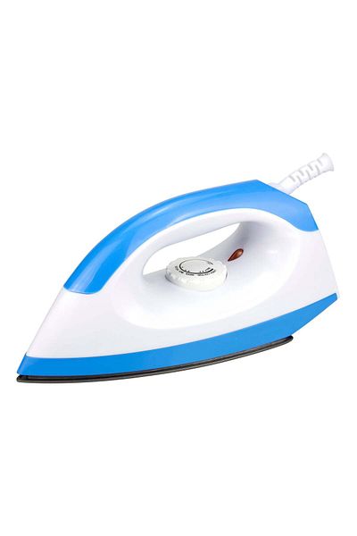 REFURA 1200W Dry Iron for Perfectly Crisp Ironed Clothes | Non-Stick Coating Plate & Adjustable Ther
