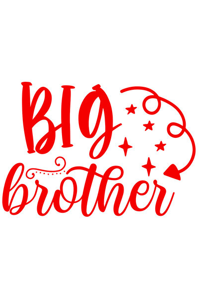 StoryGift Romania Sticker Autocolant 70CM Exterior pentru un frate mai mare a...