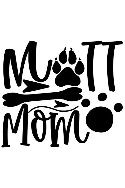 StoryGift Romania Sticker Adeziv 90CM Cu Mesajul Mott Mom, Urma De labuta Cai...